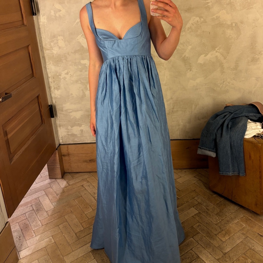Acler Sandgate Sleeveless A-Line Midi Dress - Picture 4 of 4